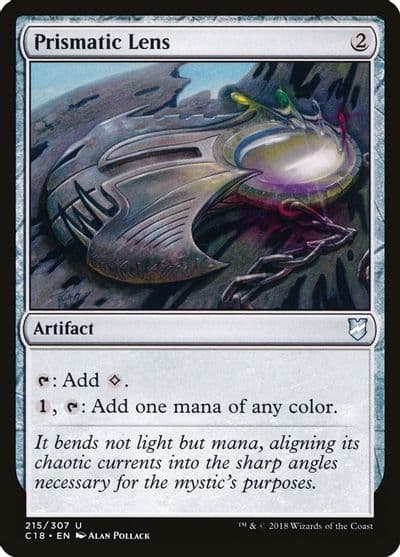 Prismatic Lens Commander 2018 Magic card