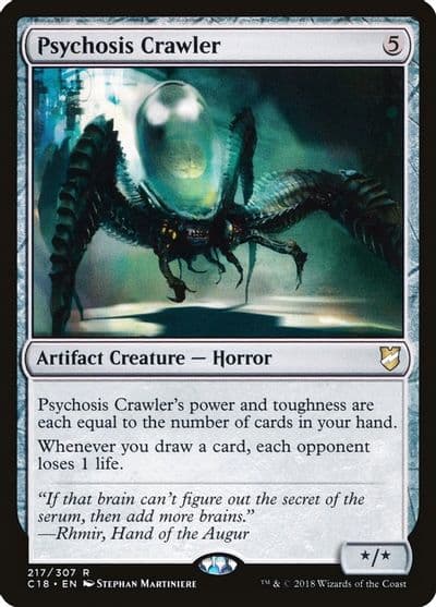Psychosis Crawler Commander 2018 Magic card
