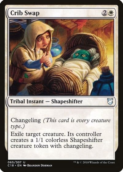 Crib Swap Commander 2018 Magic card