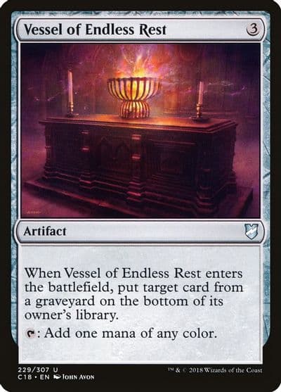 Vessel of Endless Rest Commander 2018 Magic card