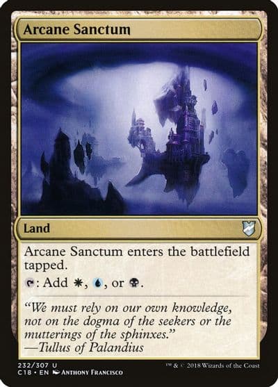 Arcane Sanctum Commander 2018 Magic card
