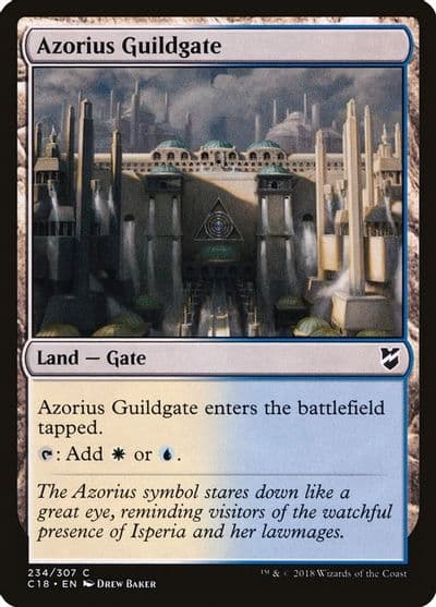 Azorius Guildgate Commander 2018 Magic card