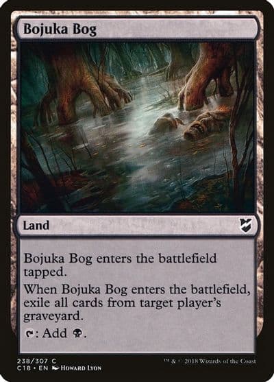 Bojuka Bog Commander 2018 Magic card