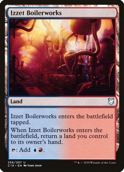 Izzet Boilerworks Commander 2018 Magic card
