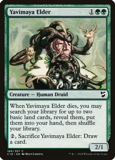 Yavimaya Elder Commander 2018 Magic card