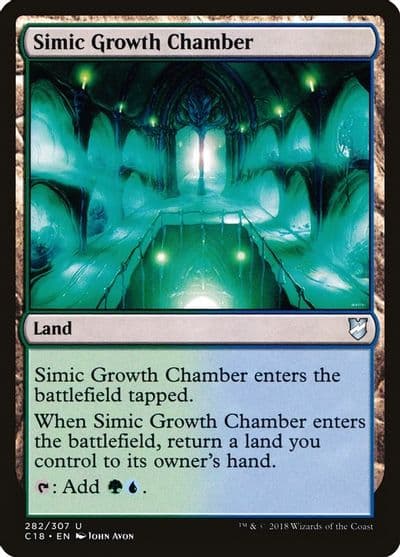 Simic Growth Chamber Commander 2018 Magic card