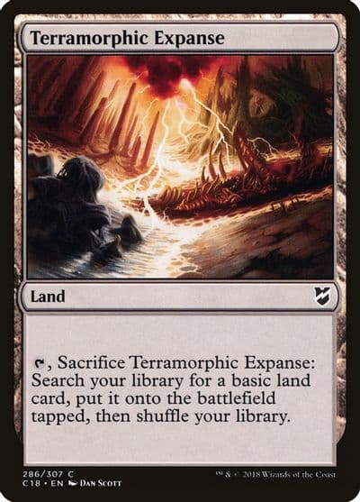 Terramorphic Expanse Commander 2018 Magic card