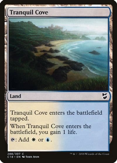 Tranquil Cove Commander 2018 Magic card
