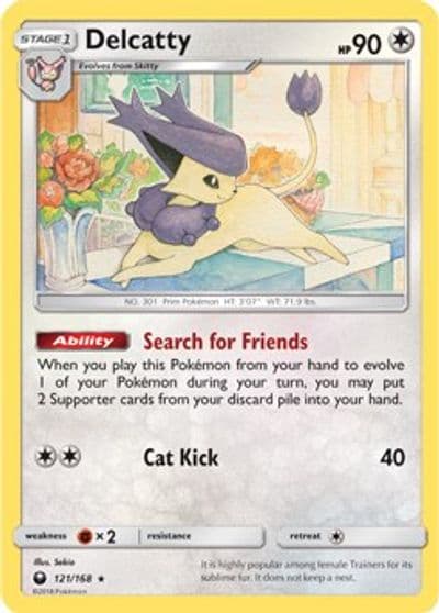Delcatty (SM Celestial Storm) Deck Exclusives Pokemon card