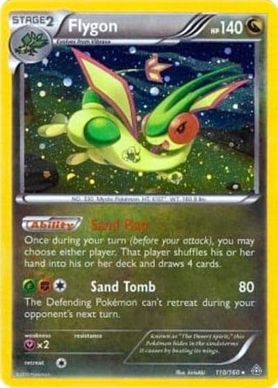 Flygon (Cosmos Holo) Blister Exclusives Pokemon card