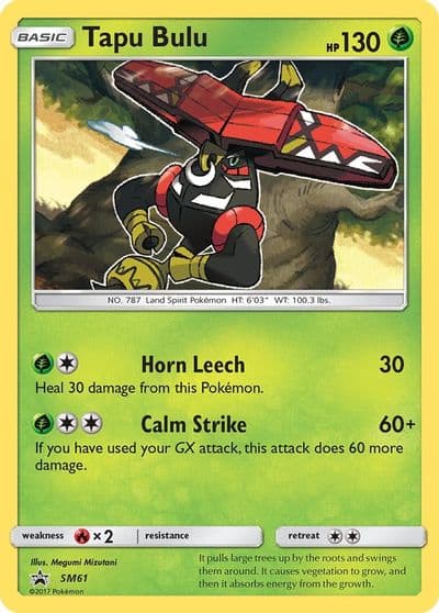 Tapu Bulu - SM61 SM Promos Pokemon card