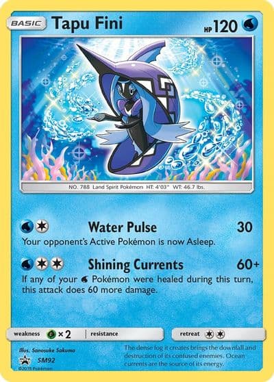 Tapu Fini - SM92 SM Promos Pokemon card