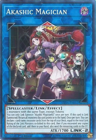 Akashic Magician Shadows in Valhalla Yu-Gi-Oh! card