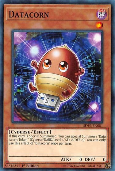 Datacorn Structure Deck: Powercode Link Yu-Gi-Oh! card