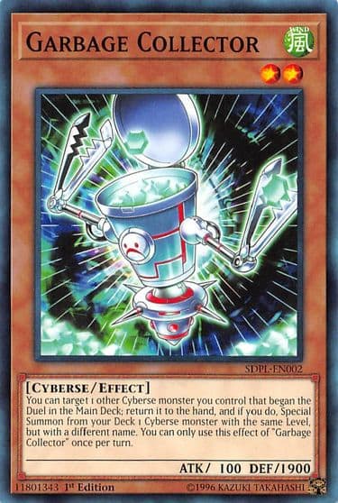 Garbage Collector Structure Deck: Powercode Link Yu-Gi-Oh! card