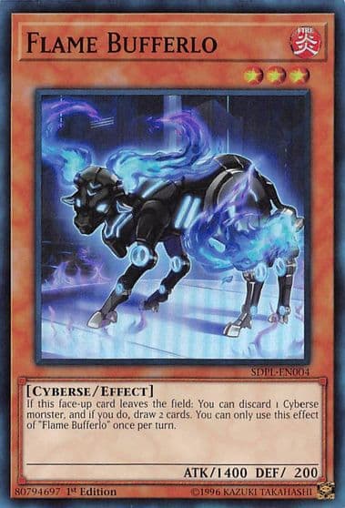 Flame Bufferlo Structure Deck: Powercode Link Yu-Gi-Oh! card