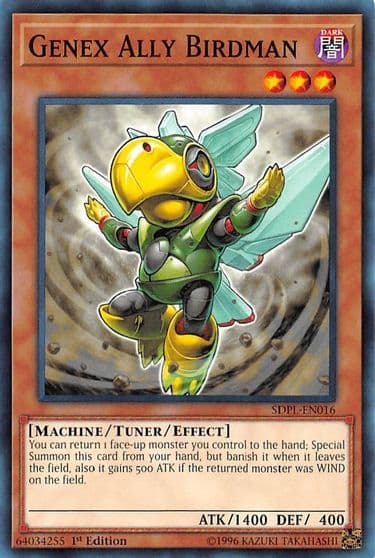 Genex Ally Birdman Structure Deck: Powercode Link Yu-Gi-Oh! card