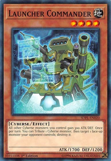 Launcher Commander Structure Deck: Powercode Link Yu-Gi-Oh! card