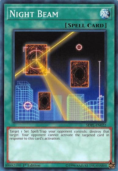 Night Beam Structure Deck: Powercode Link Yu-Gi-Oh! card