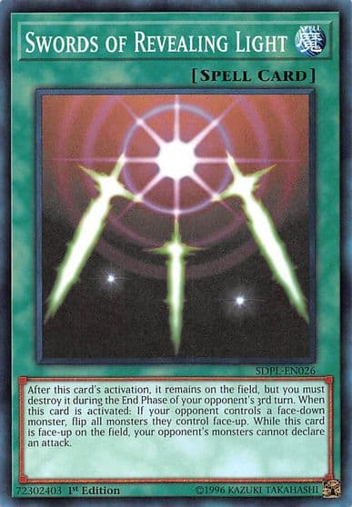 Swords of Revealing Light Structure Deck: Powercode Link Yu-Gi-Oh! card