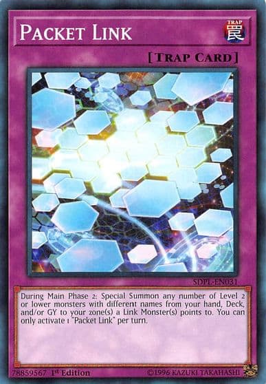 Packet Link Structure Deck: Powercode Link Yu-Gi-Oh! card