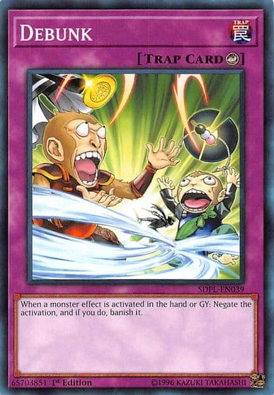 Debunk Structure Deck: Powercode Link Yu-Gi-Oh! card