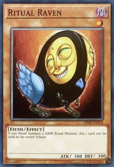 Ritual Raven OTS Tournament Pack 8 Yu-Gi-Oh! card