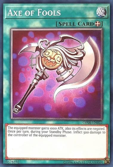 Axe of Fools OTS Tournament Pack 8 Yu-Gi-Oh! card