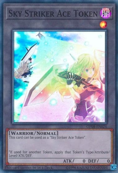 Token Sky Striker Ace OTS Tournament Pack 8 Yu-Gi-Oh! card