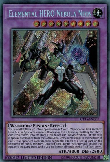 Elemental HERO Nebula Neos 2018 Mega-Tins Yu-Gi-Oh! card