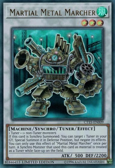 Martial Metal Marcher 2018 Mega-Tins Yu-Gi-Oh! card
