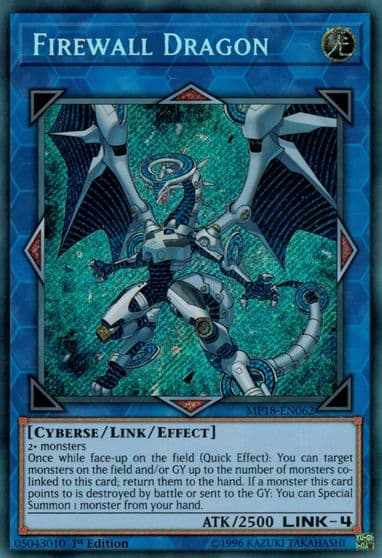 Firewall Dragon 2018 Mega-Tins Mega Pack Yu-Gi-Oh! card