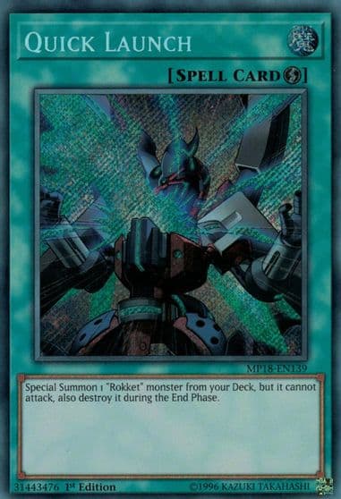Quick Launch 2018 Mega-Tins Mega Pack Yu-Gi-Oh! card