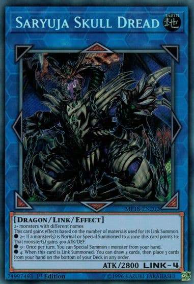 Saryuja Skull Dread 2018 Mega-Tins Mega Pack Yu-Gi-Oh! card