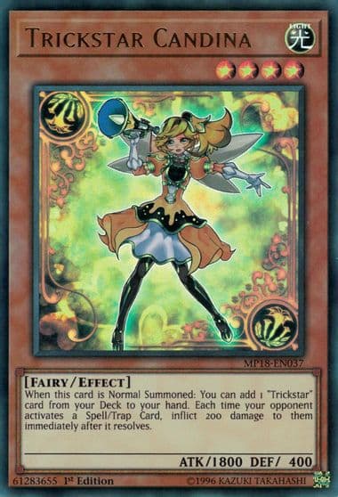 Trickstar Candina 2018 Mega-Tins Mega Pack Yu-Gi-Oh! card