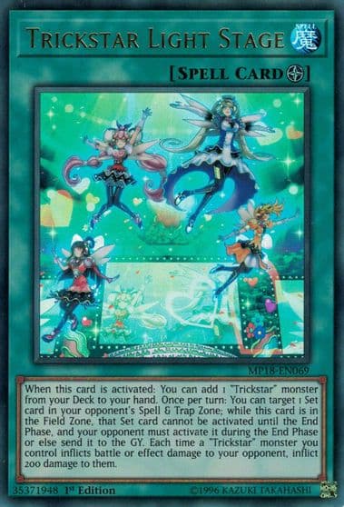 Trickstar Light Stage 2018 Mega-Tins Mega Pack Yu-Gi-Oh! card