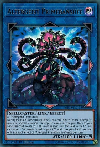 Altergeist Primebanshee 2018 Mega-Tins Mega Pack Yu-Gi-Oh! card