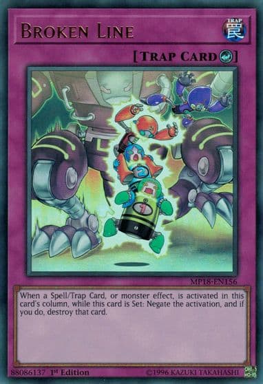 Broken Line 2018 Mega-Tins Mega Pack Yu-Gi-Oh! card