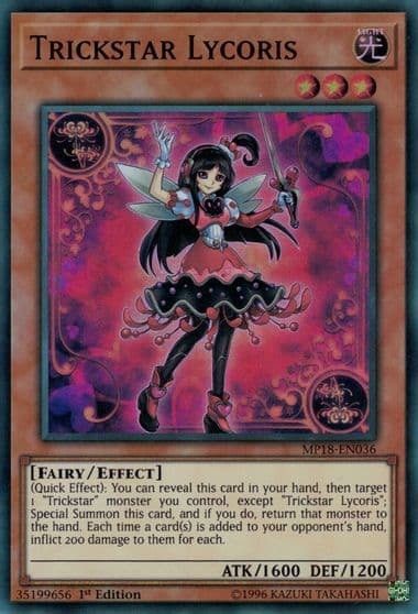 Trickstar Lycoris 2018 Mega-Tins Mega Pack Yu-Gi-Oh! card