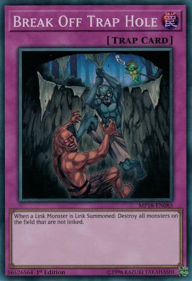 Break Off Trap Hole 2018 Mega-Tins Mega Pack Yu-Gi-Oh! card