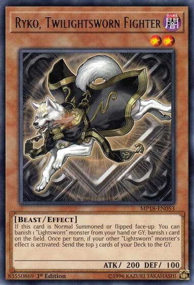 Ryko Twilightsworn Fighter 2018 Mega-Tins Mega Pack Yu-Gi-Oh! card