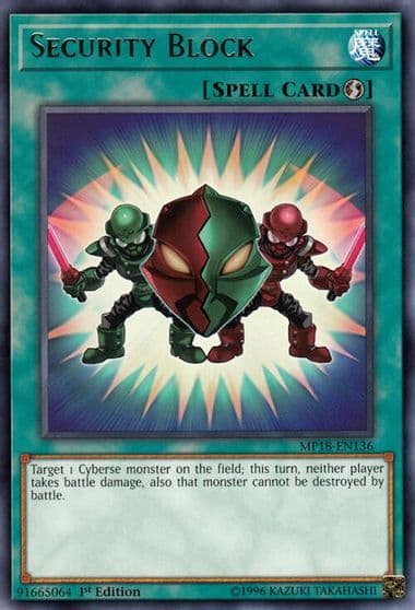 Security Block 2018 Mega-Tins Mega Pack Yu-Gi-Oh! card