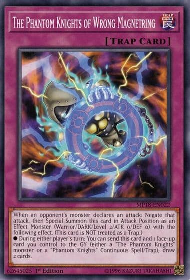 The Phantom Knights of Wrong Magnetring 2018 Mega-Tins Mega Pack Yu-Gi-Oh! card