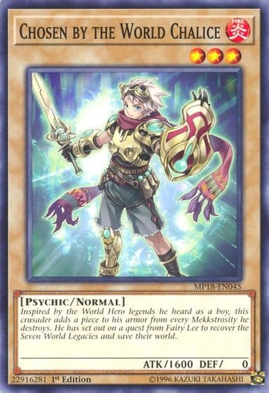 Chosen by the World Chalice 2018 Mega-Tins Mega Pack Yu-Gi-Oh! card