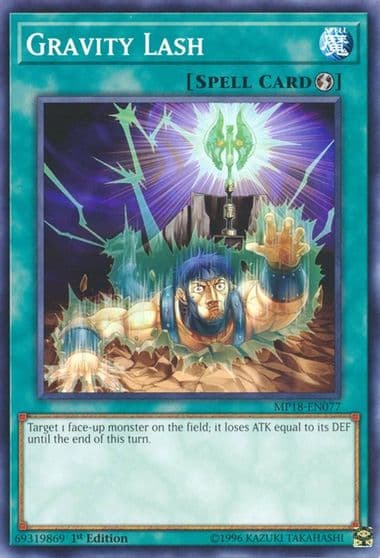 Gravity Lash 2018 Mega-Tins Mega Pack Yu-Gi-Oh! card