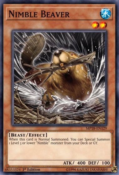 Nimble Beaver 2018 Mega-Tins Mega Pack Yu-Gi-Oh! card