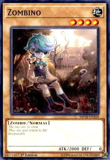 Zombino 2018 Mega-Tins Mega Pack Yu-Gi-Oh! card