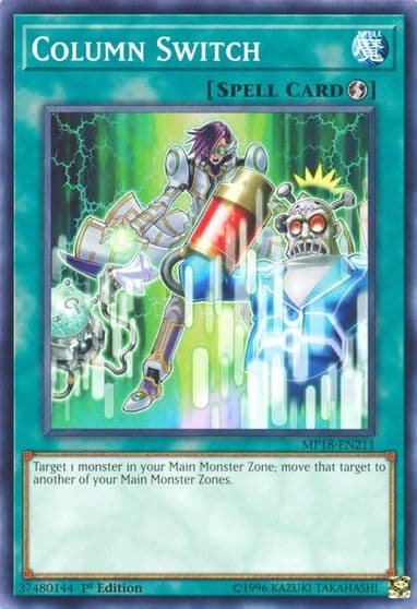 Column Switch 2018 Mega-Tins Mega Pack Yu-Gi-Oh! card