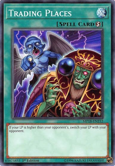Trading Places 2018 Mega-Tins Mega Pack Yu-Gi-Oh! card