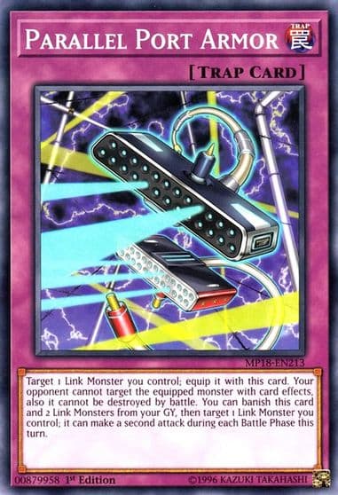 Parallel Port Armor 2018 Mega-Tins Mega Pack Yu-Gi-Oh! card